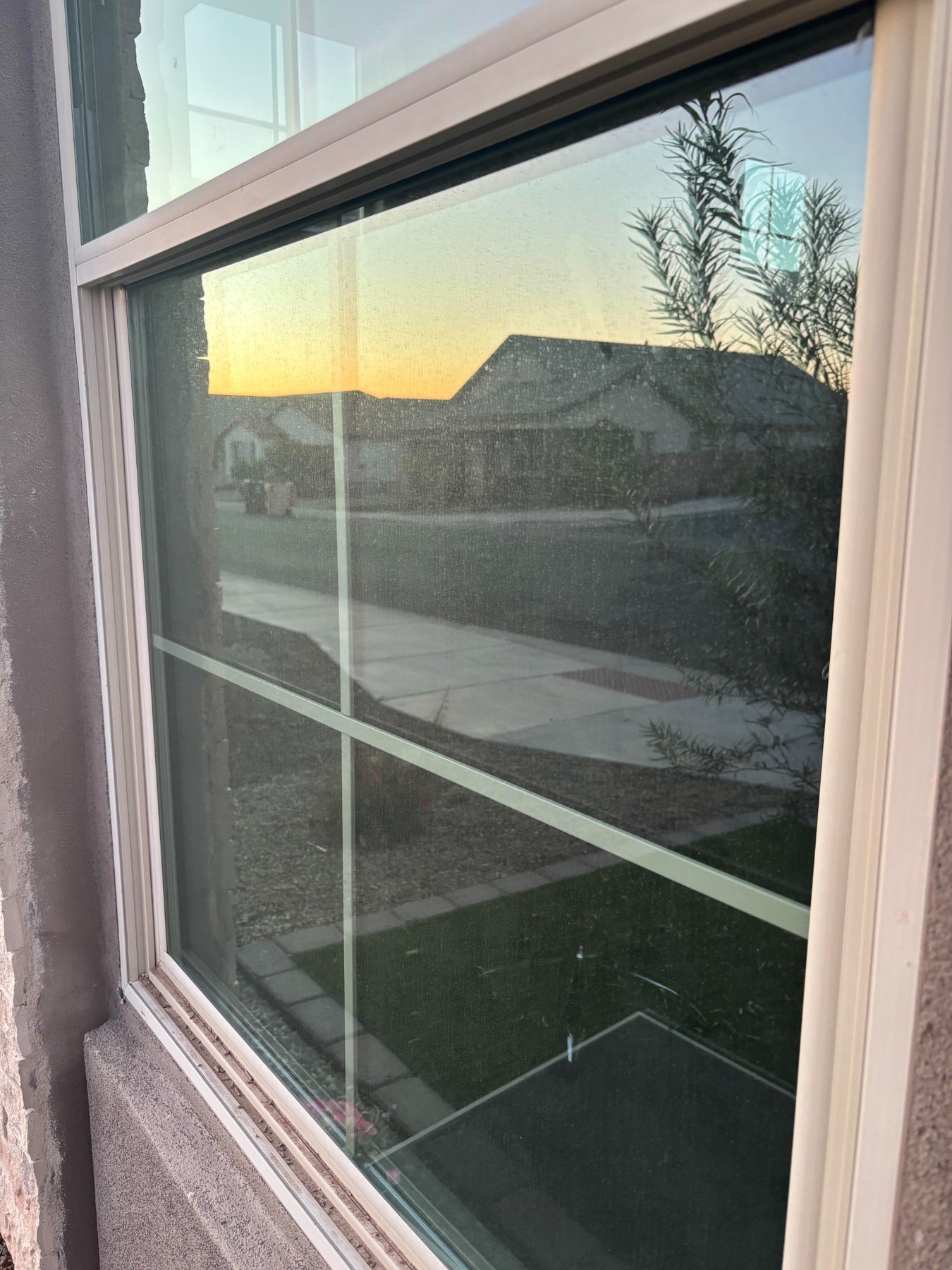 Before window cleaning result 1