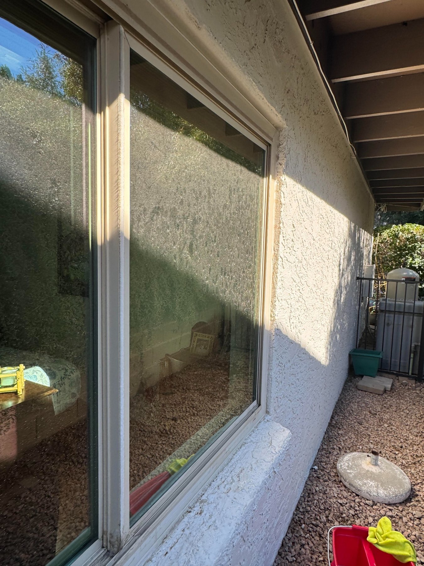 Before window cleaning result 2
